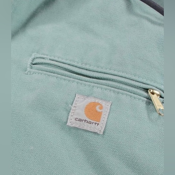 Carhartt Sherpa Lined Hooded Canvas Jacket - Picture 3 of 5